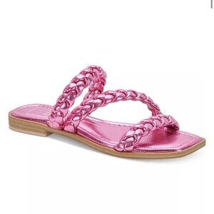 Dolce Vita | Iman asymmetrical braided band slide sandals
